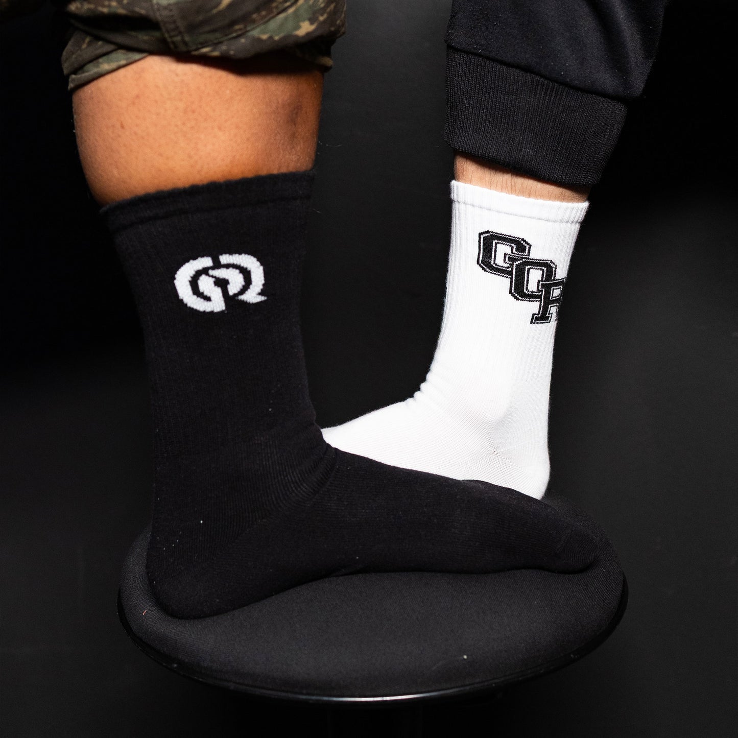 Chaussettes noires "Logo Game of Rôles"
