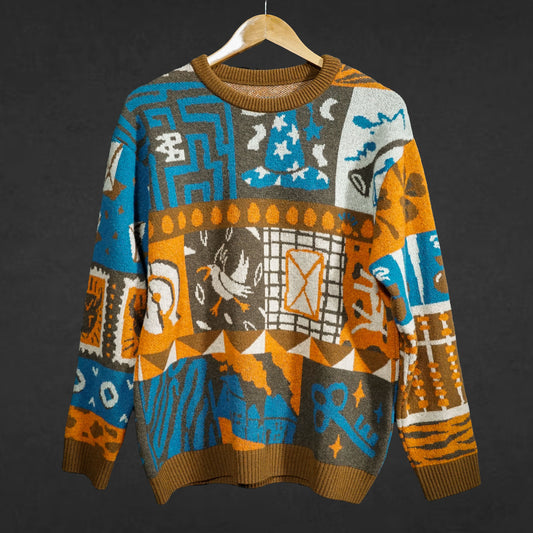 Pull de Noël moche "SHEOL"