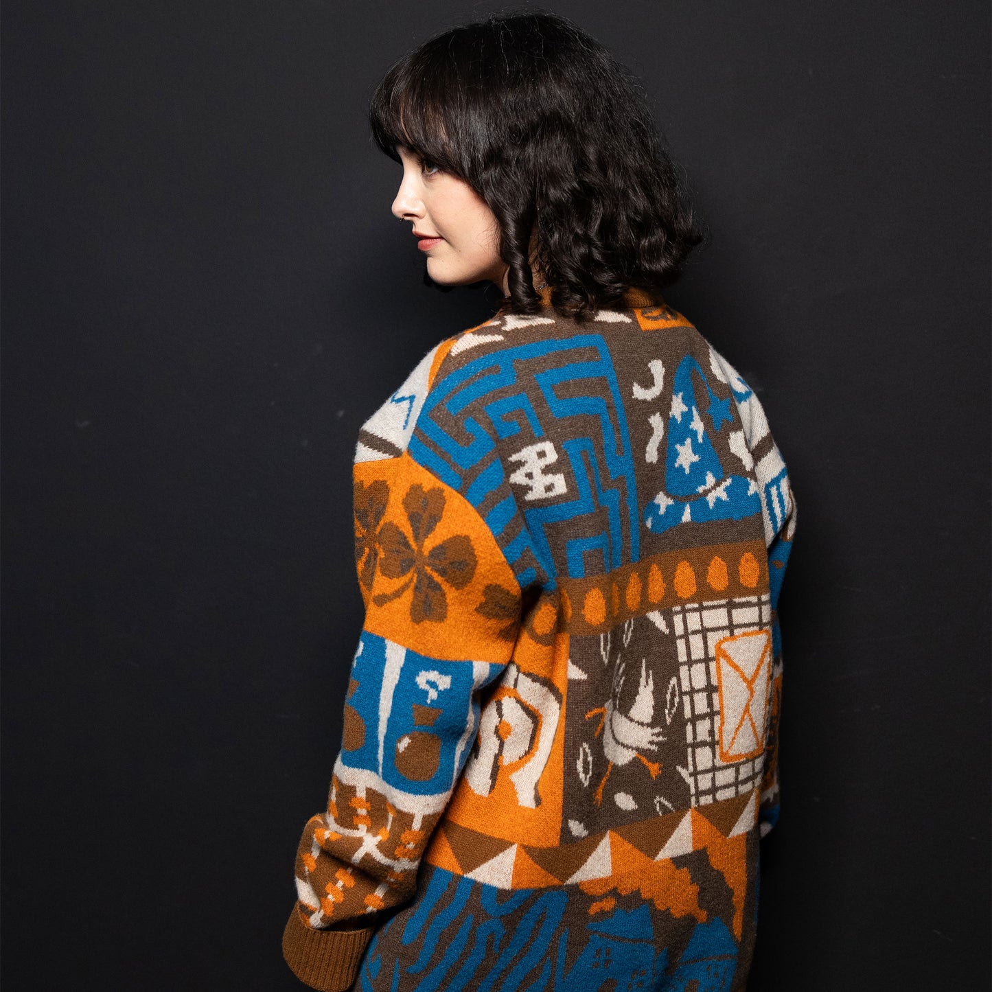 Pull de Noël moche "SHEOL"