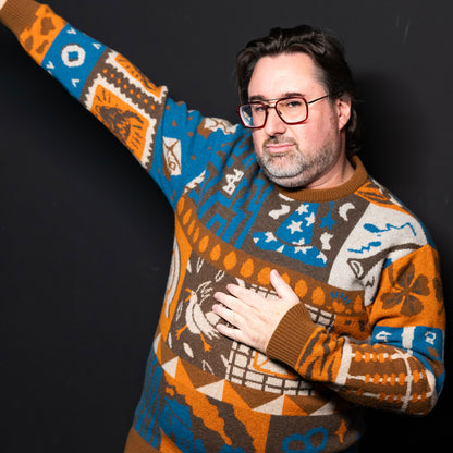 Pull de Noël moche "SHEOL"