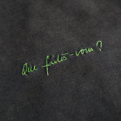 T-Shirt "Que faites-vous ?"