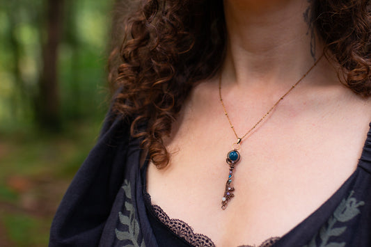 Collier "Clé du psychologue minotaure"